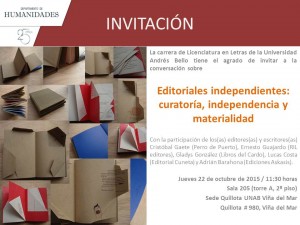 Invitación Editoriales independientes